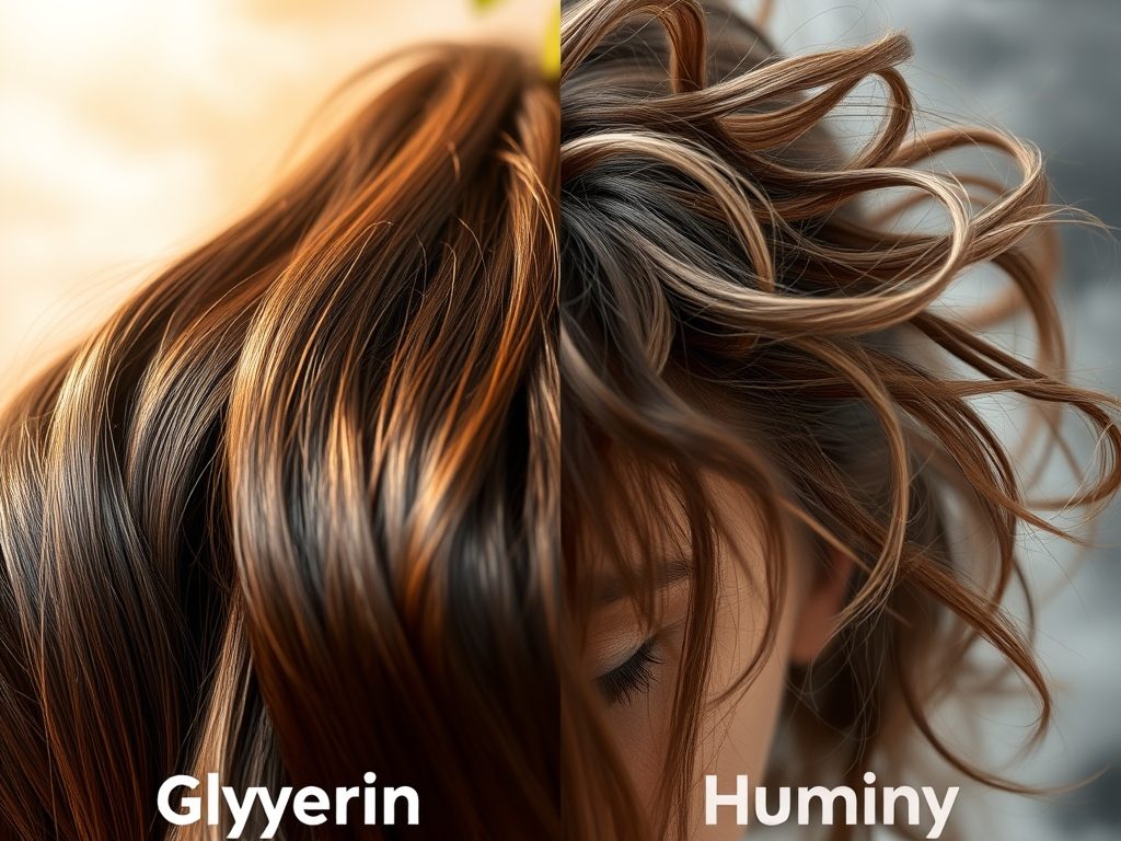 Gliceryna w kosmetykach do włosów: kiedy nawilża, a kiedy może powodować puszenie się przy wilgotności
