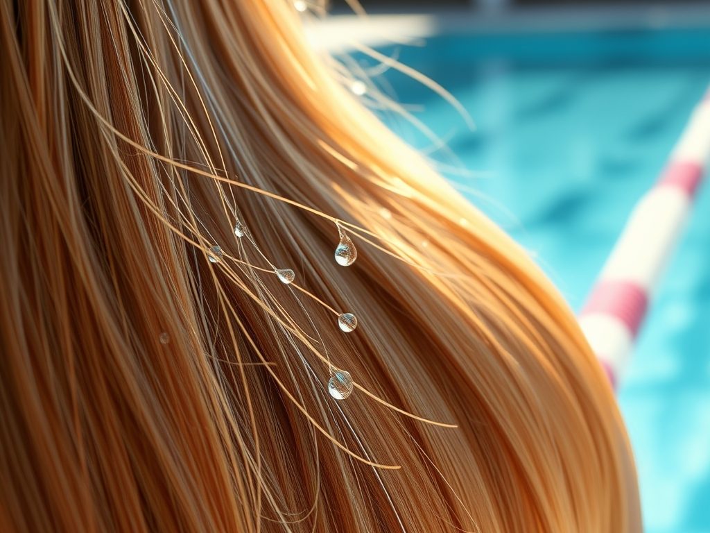 Włosy po basenie: jak bezpiecznie usunąć chlor i przywrócić im miękkość oraz blask